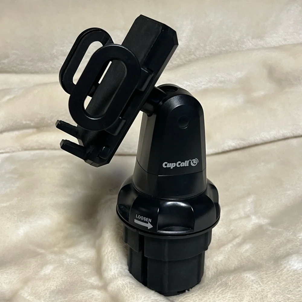 NWOT 📱 BULBHEAD CAR/TRUCK BLACK UNIVERSAL CUP HOLDER CELL PHONE MOUNT